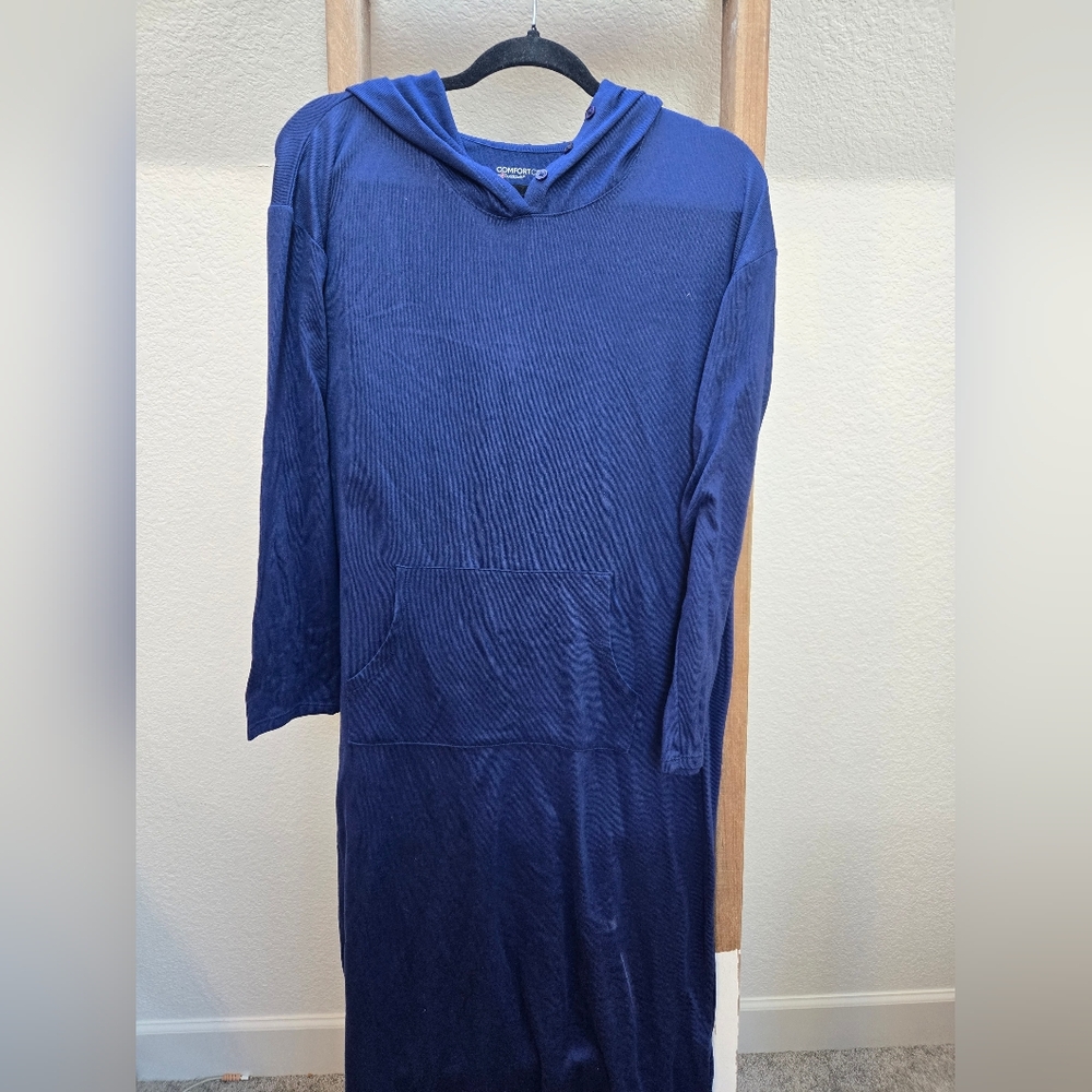 Cuddle Duds Lounge Hooded Dress